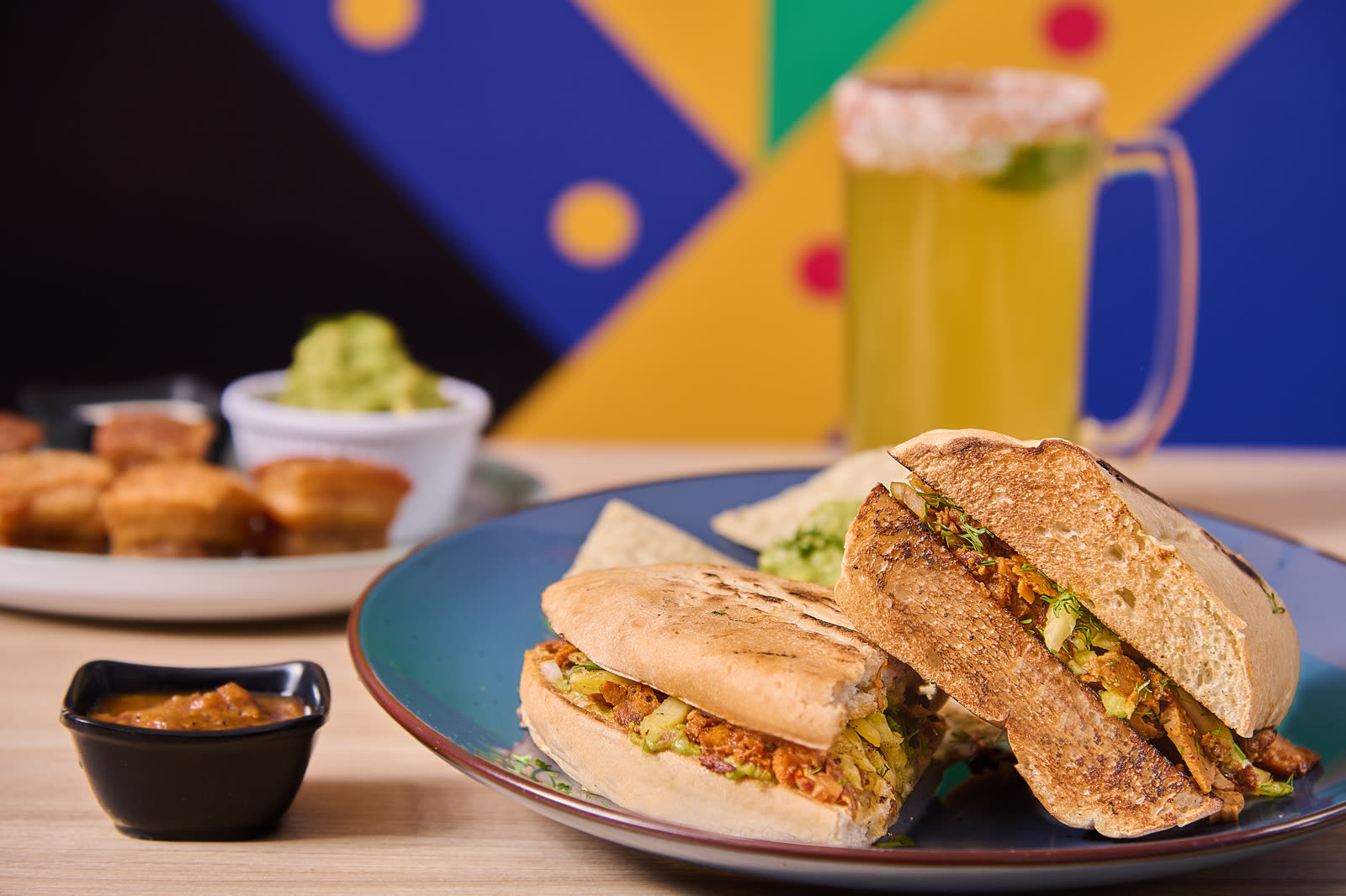 Torta mexicana de la chingada en Amor al Taco